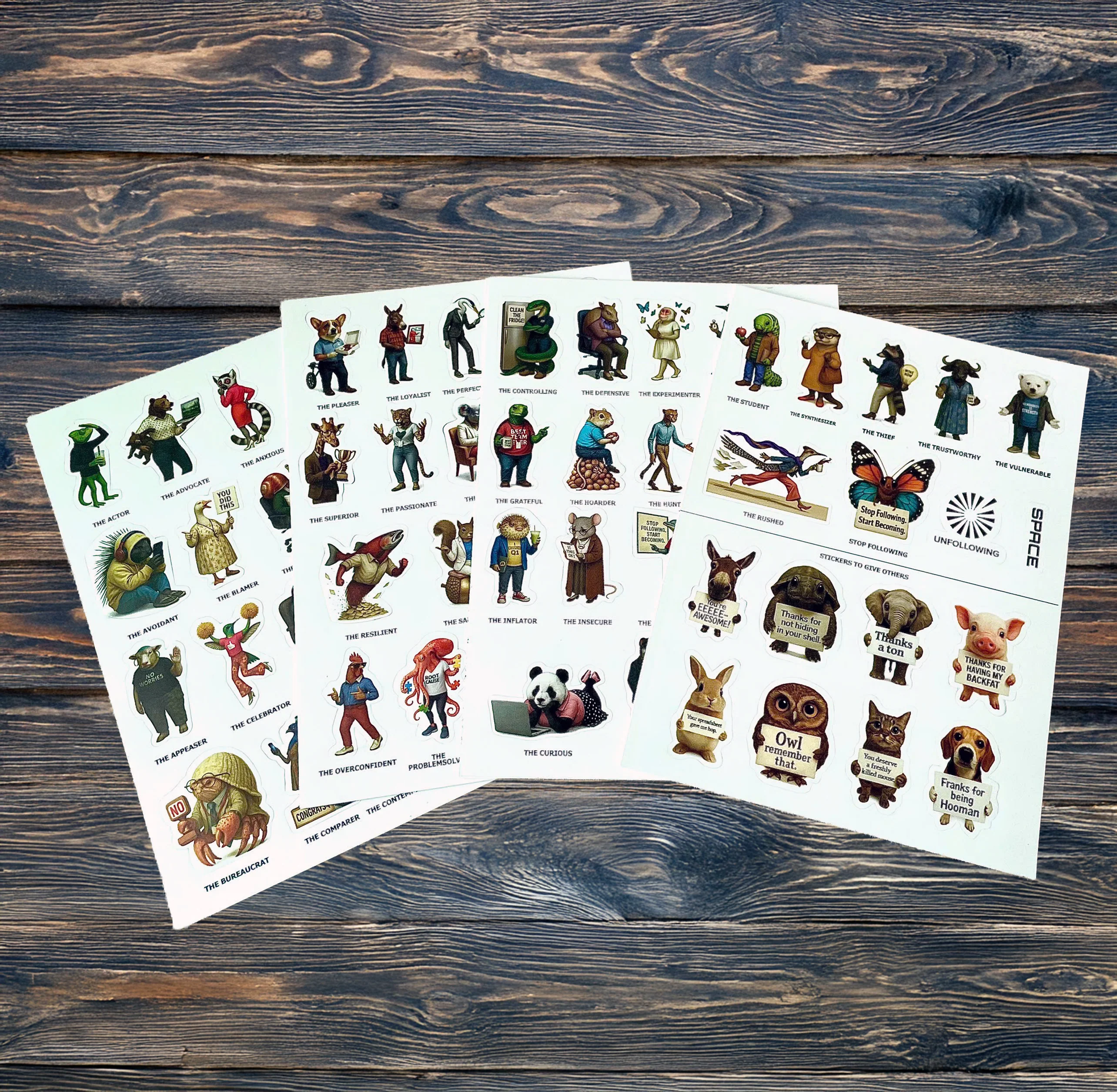 Space for Work Stickers - Image 3