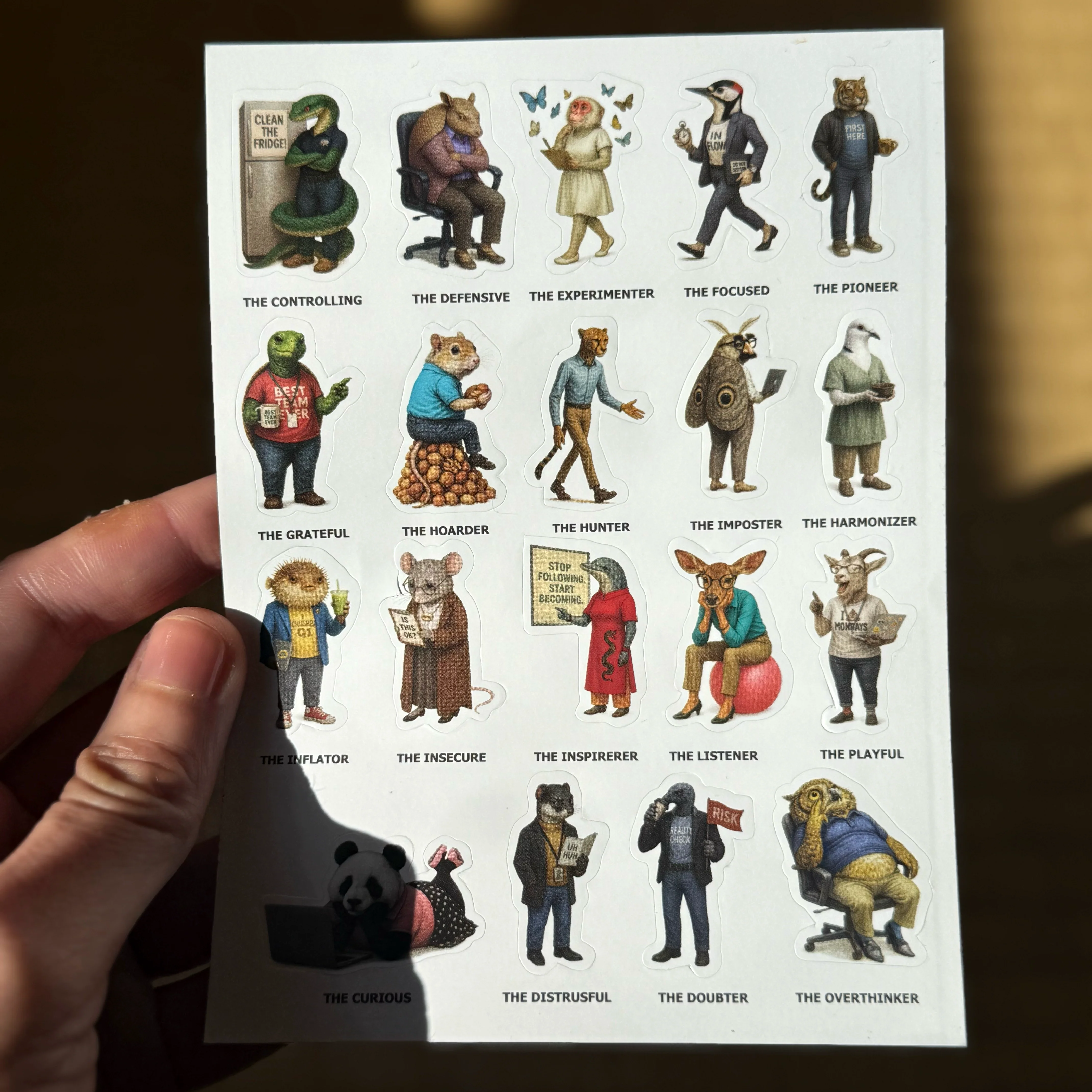 Space for Work Stickers - Image 5